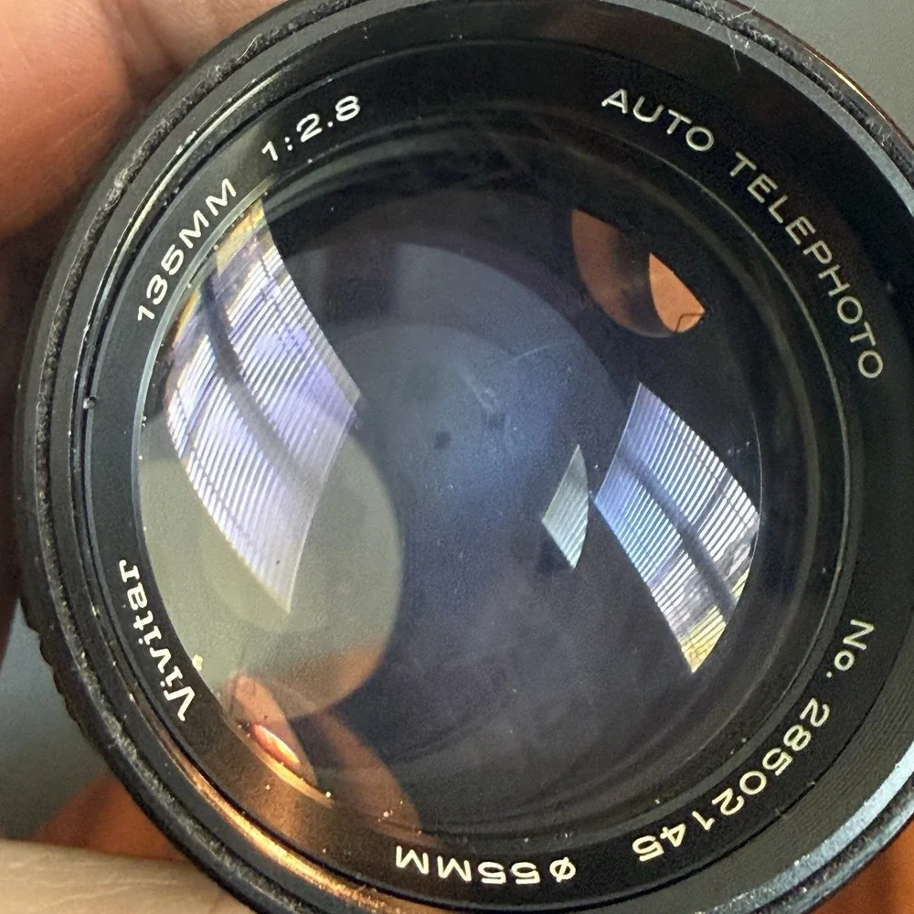 Vivitar 135mm f/2.8 Auto Telephoto‎ Lens OM Mount Japan Manual Focus
